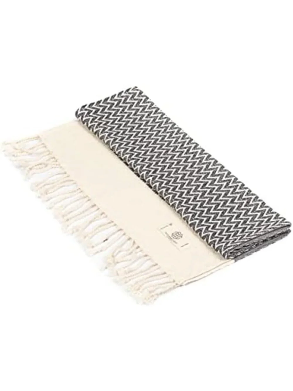Set of 2 Decorative Hand Towels - 100% Cotton Peshtemal for Bath, Kitchen, Yoga